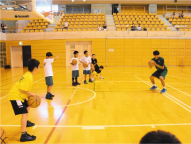 埼玉ブロンコスバスケットボール教室2