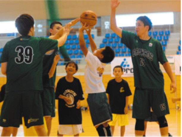 埼玉ブロンコスバスケットボール教室3